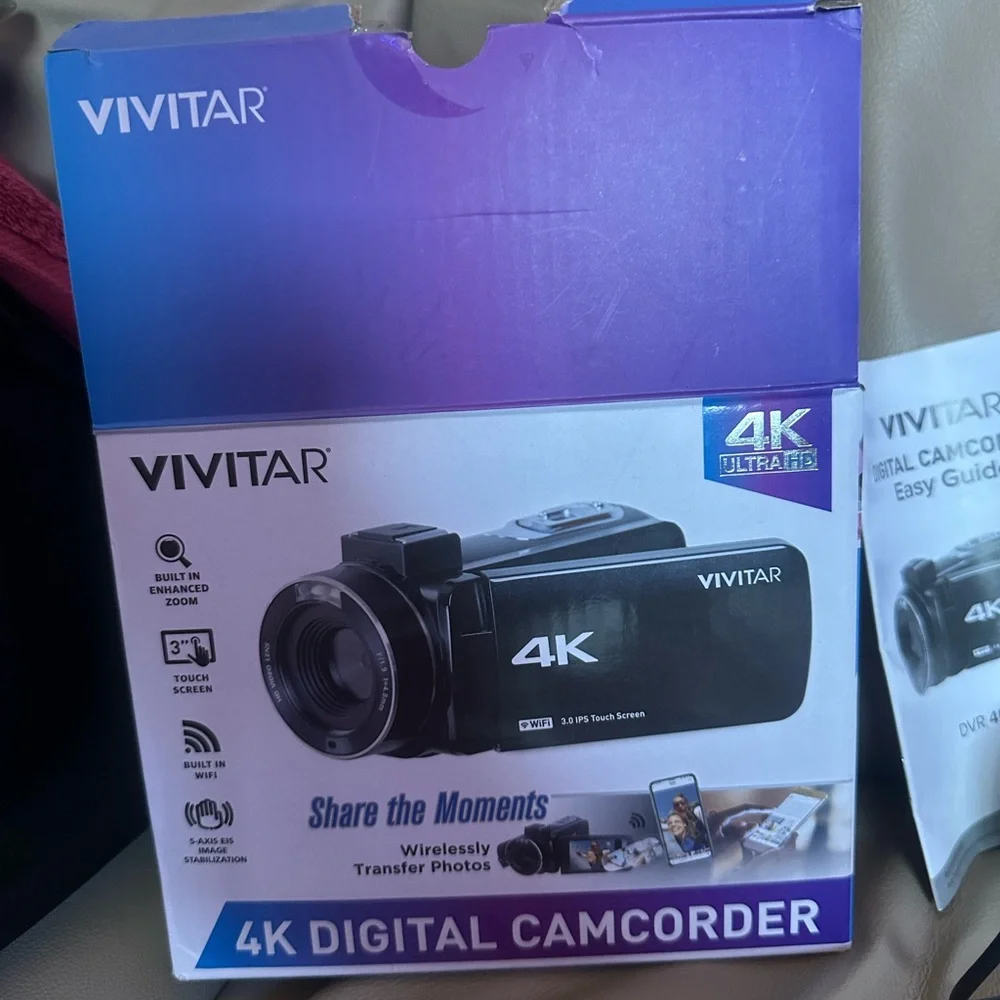 Vivitar 4K Digital Camcorder - Black